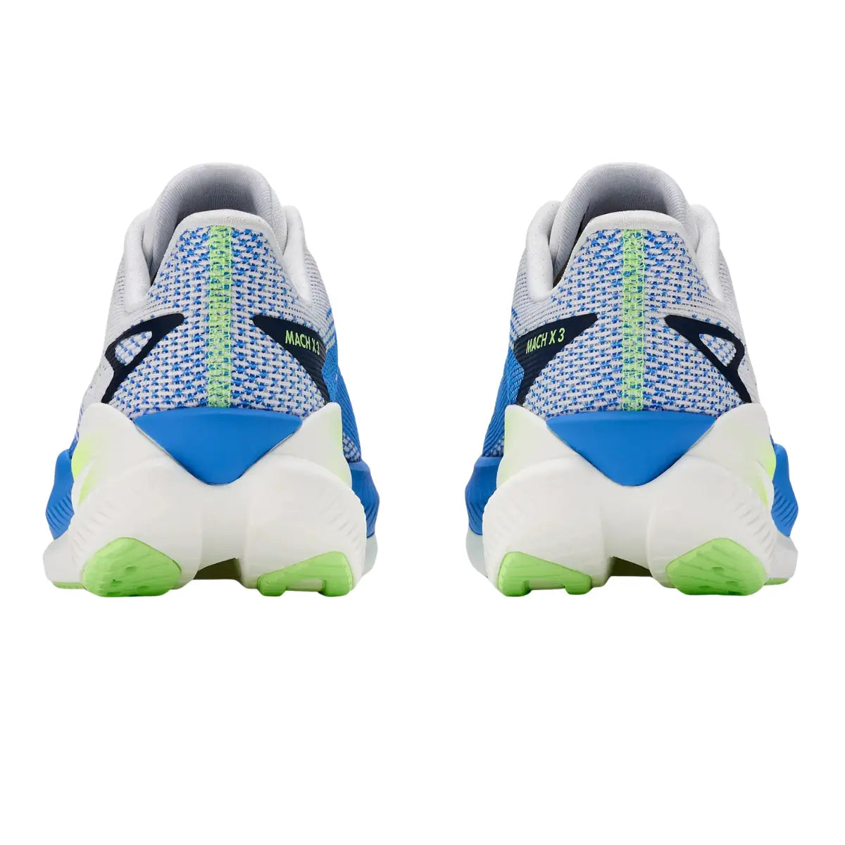 Hoka Herrenlaufschuhe Mach X3, cosmic grey / virtual blue – Bild 