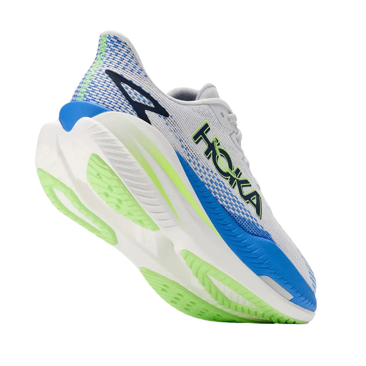Hoka Herrenlaufschuhe Mach X3, cosmic grey / virtual blue – Bild 