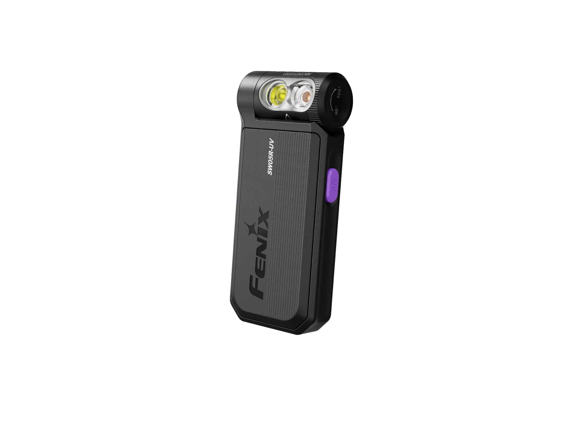 Fenix SW05R-UV kompakte Taschenlampe mit weißem Licht und starkem UV-Licht, 150 Lumen (Weißlicht) – Bild 