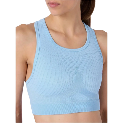 Uyn Damen Sport-BH Running Kymra Schwarz, atmungsaktiver Running Sport-BH mit stabilem Halt - machsport