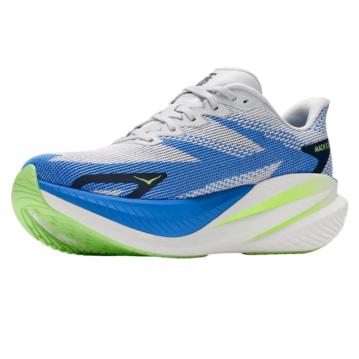 Hoka Herrenlaufschuhe Mach X3, cosmic grey / virtual blue