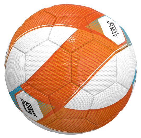 Erima Fußball Hybrid Lite 350 – Rückansicht – orange / 5