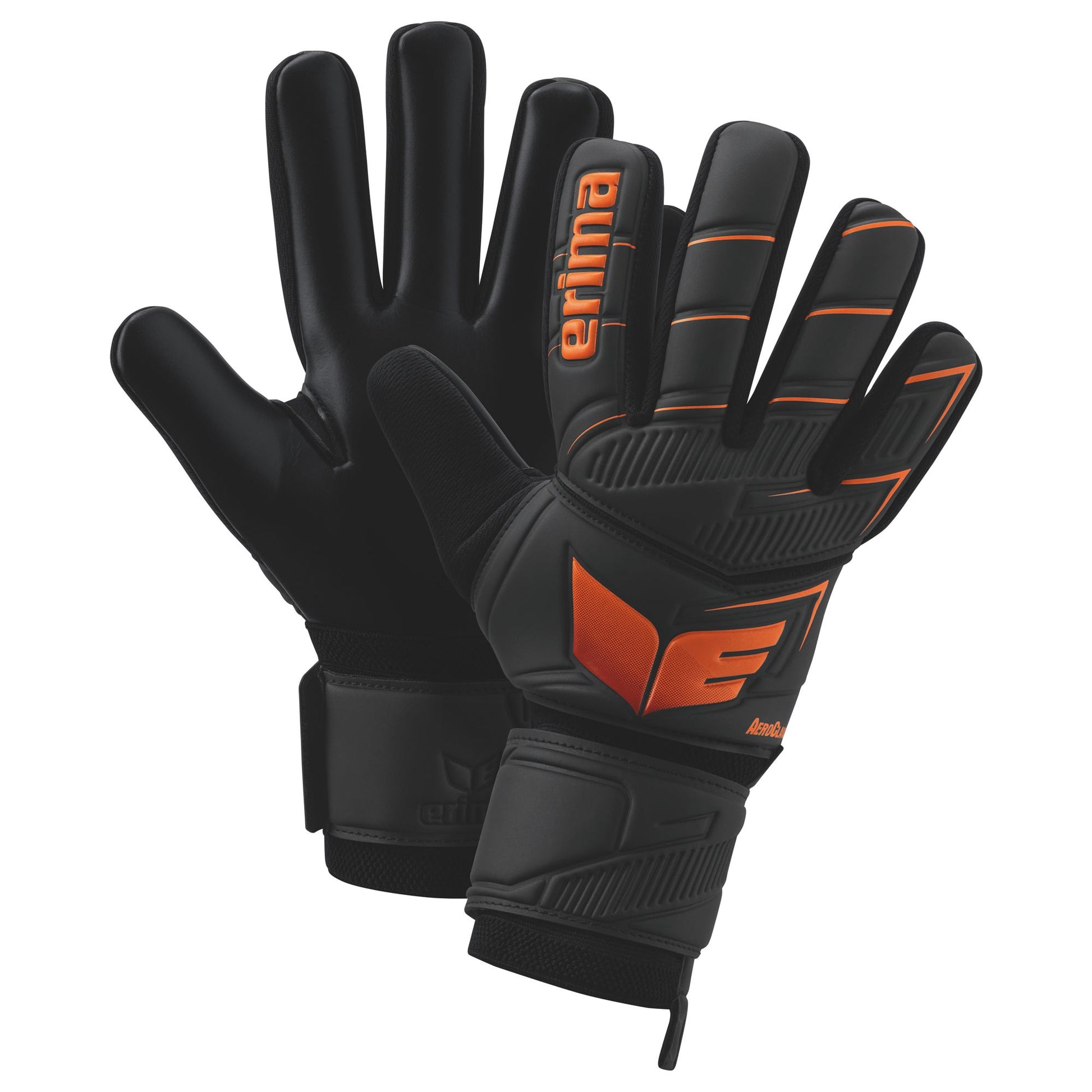 Erima Kindertorwarthandschuhe AeroClaw New Talent, Torwarthandschuhe für Kinder mit Enduro Grip und Negative Cut für Training und Spiel - machsport – Bild 
