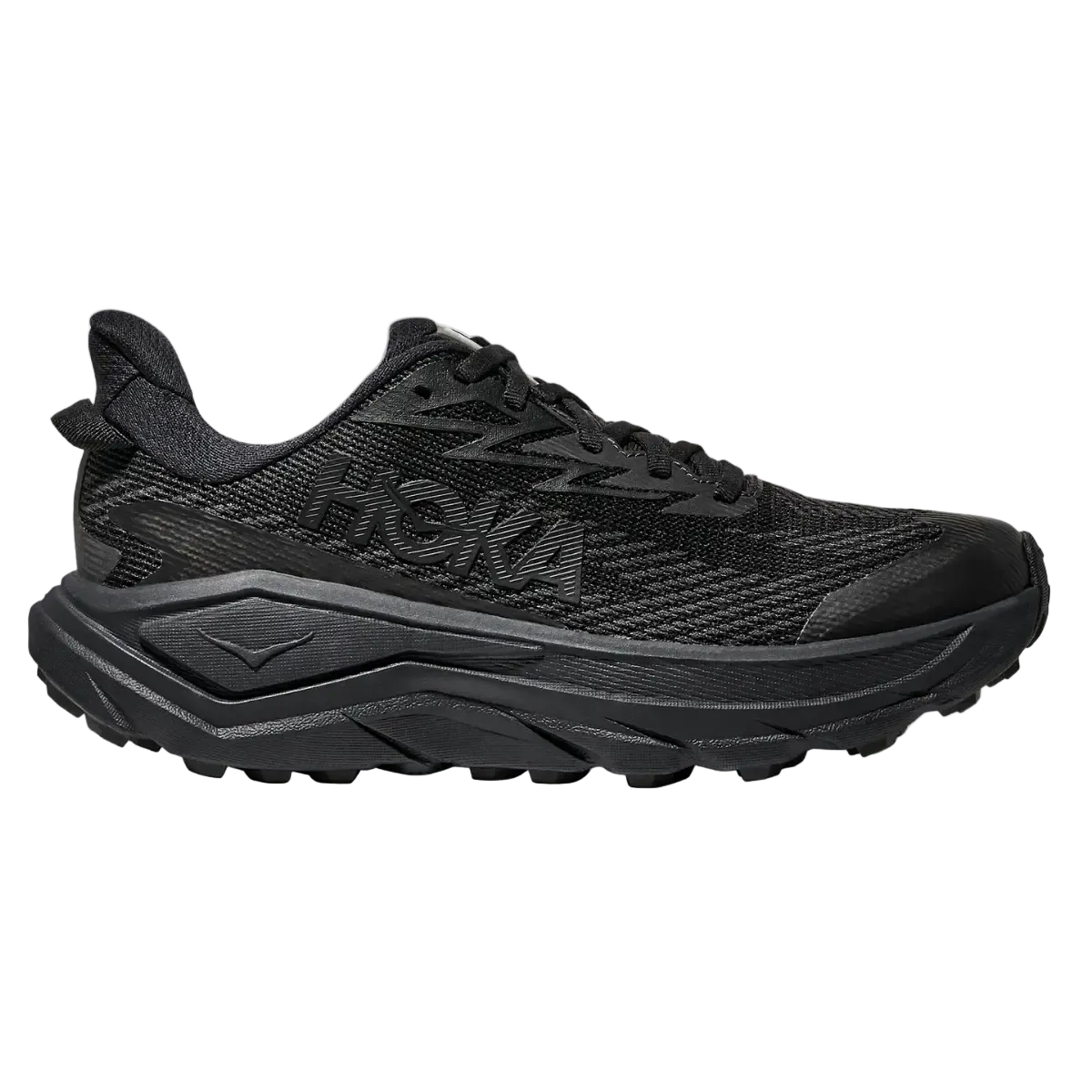 Hoka Damenlaufschuhe Challenger 8 GTX, black / carbon black – Bild 