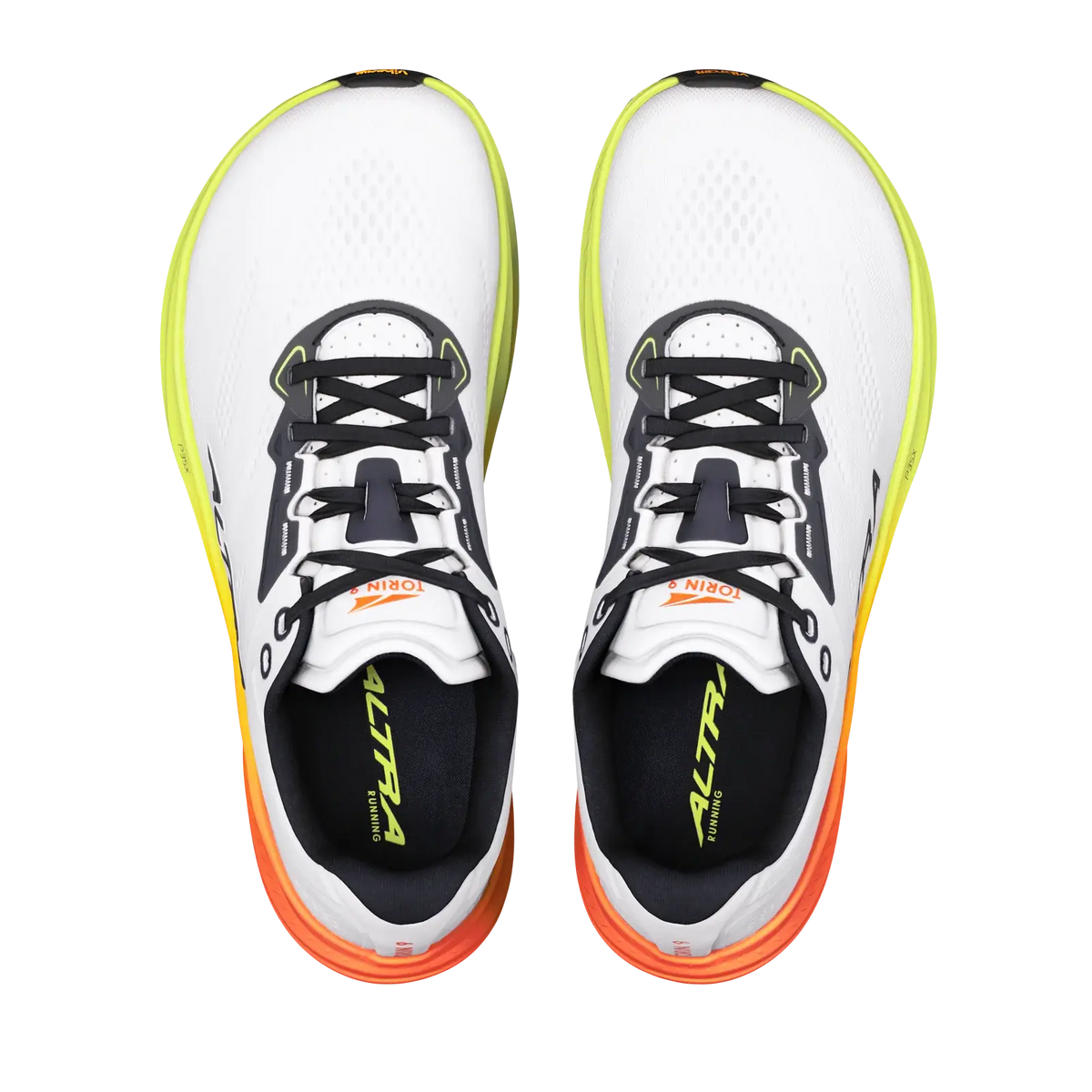 Altra Herrenlaufschuhe Torin 9, White/Black/Safety Yellow – Bild 