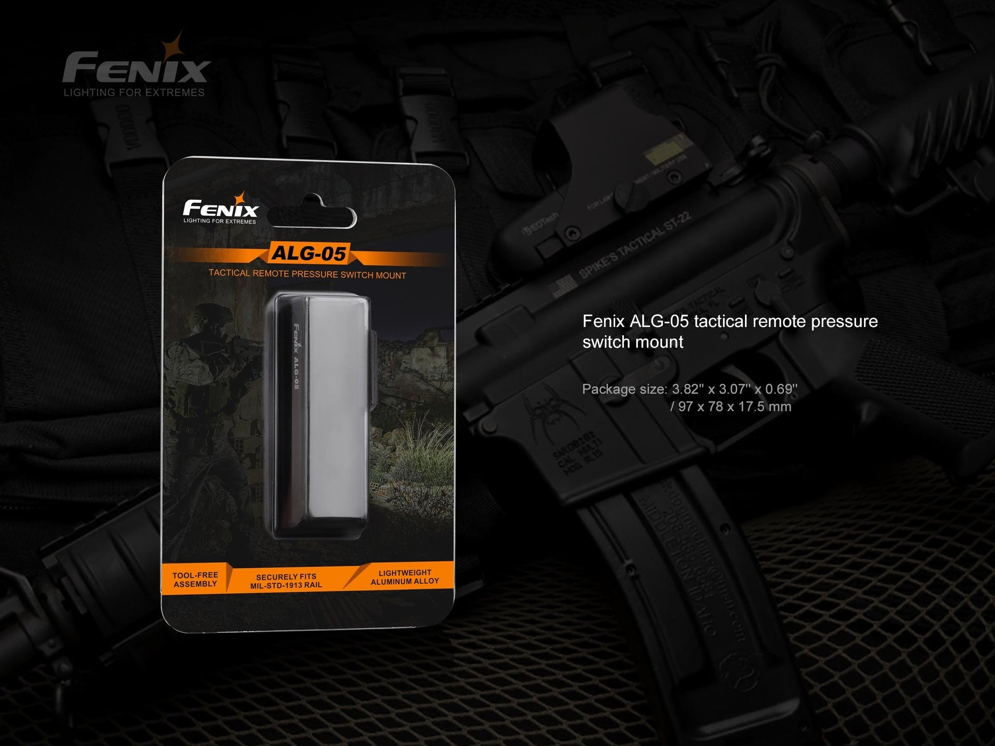 Fenix ALG-05 Halterung für Kabelschalter der Serie AER – Bild 