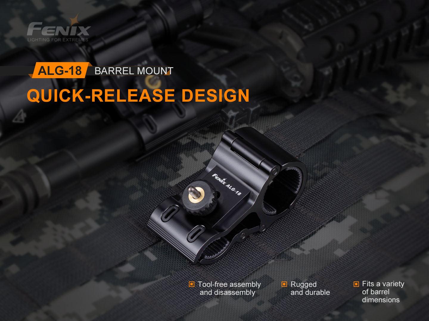 Fenix ALG-18 robuste Laufhalterung – Bild 