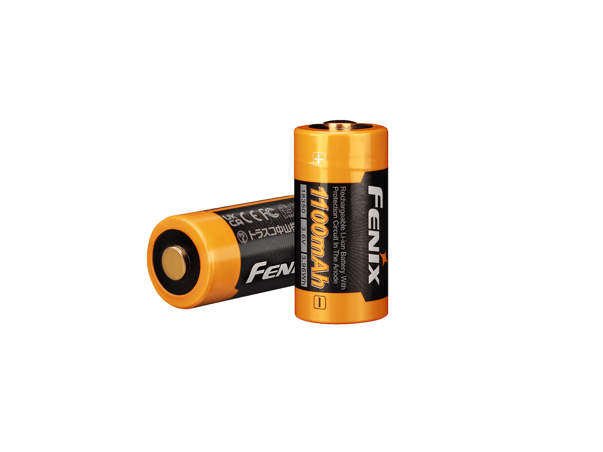 Fenix ARB-L18-1100 - Wiederaufladbarer 18350 Li-Ion-Akku (1100 mAh) – Bild 