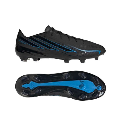 Adidas Fußballschuhe F50 Hyperfast Pro FG, Core Black / Core Black / Lucid Ray Blue