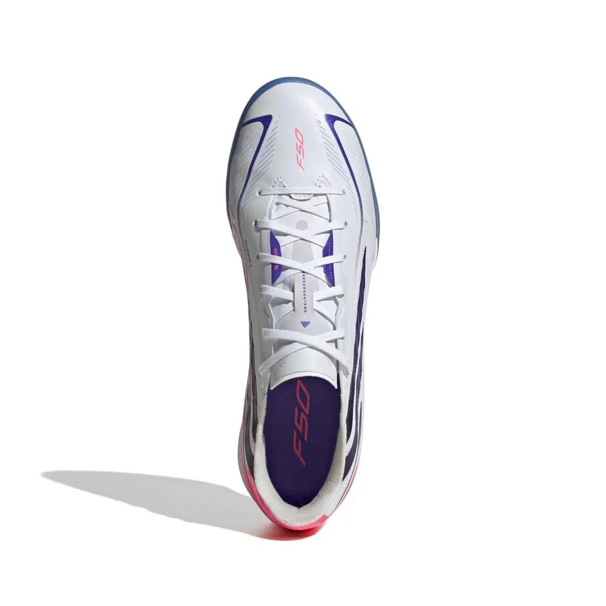 Adidas Hallenfußballschuhe F50 Hyperfast  Pro, white – Bild 