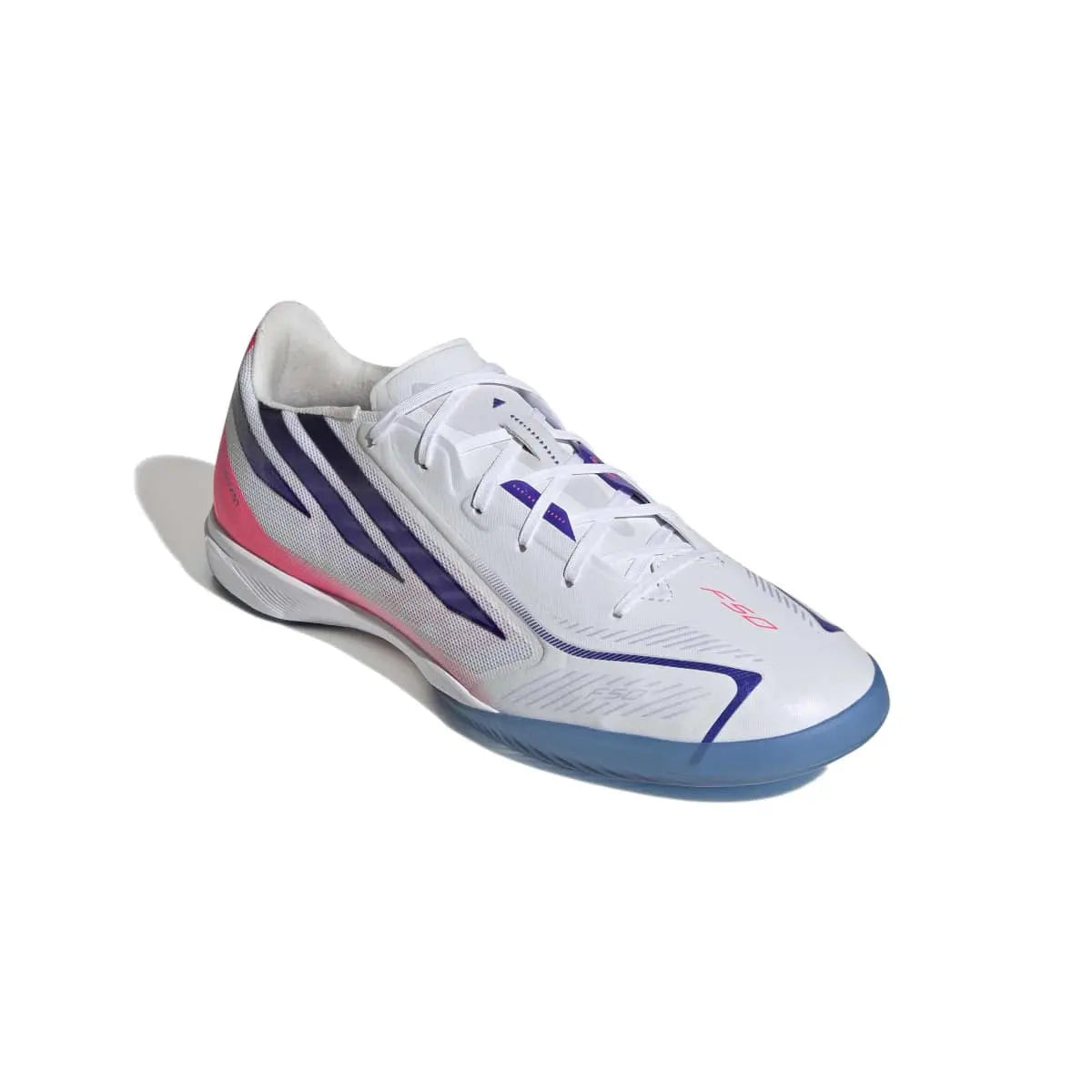 Adidas Hallenfußballschuhe F50 Hyperfast  Pro, white – Bild 