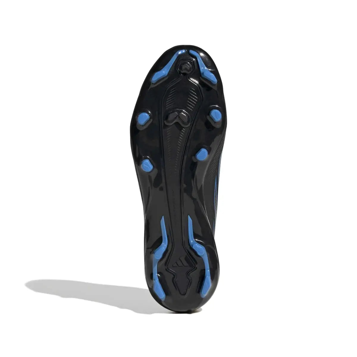 Adidas Kinderfußballschuhe F50 Hyperfast League FG, Core Black / Core Black / Lucid Ray Blue
