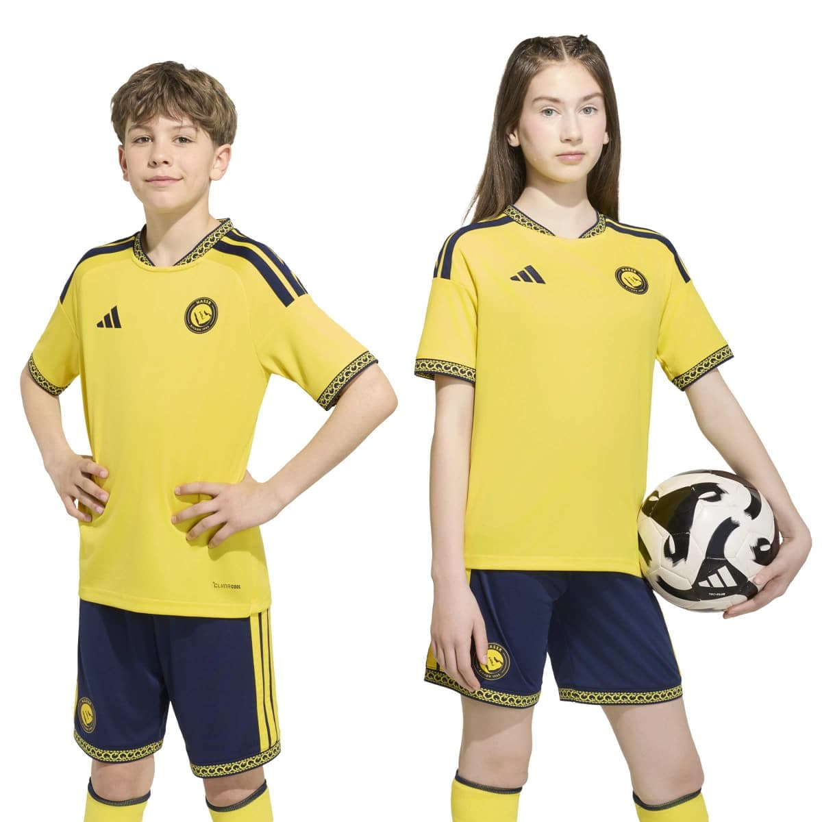 Al Nassr Kinderfußballshirt Home Jersey 26/27 – Bild 