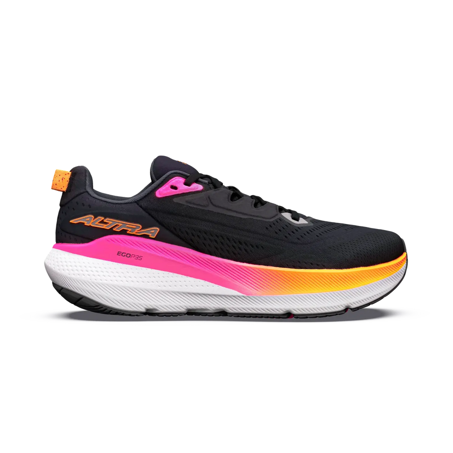 Altra Damenlaufschuhe FWD VIA 2, Black/Silver/Knockout Pink