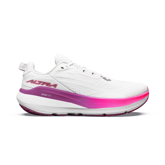 Altra Damenlaufschuhe FWD Via 2, White/Silver/Purple Cactus Flower – weiß / 37,5