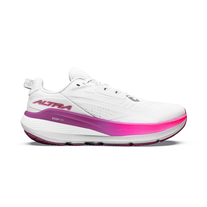 Altra Damenlaufschuhe FWD Via 2, White/Silver/Purple Cactus Flower
