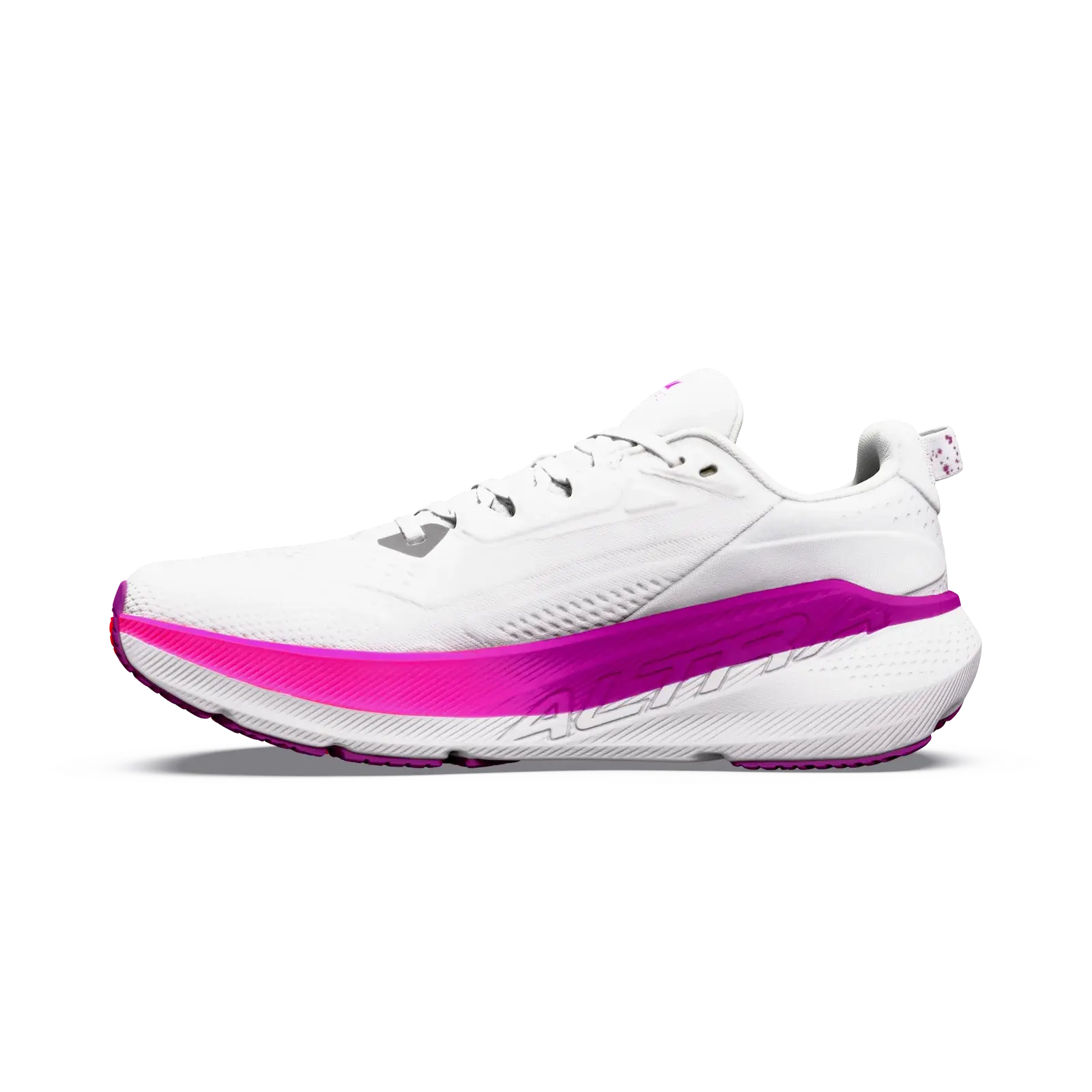 Altra Damenlaufschuhe FWD Via 2, White/Silver/Purple Cactus Flower – Bild 