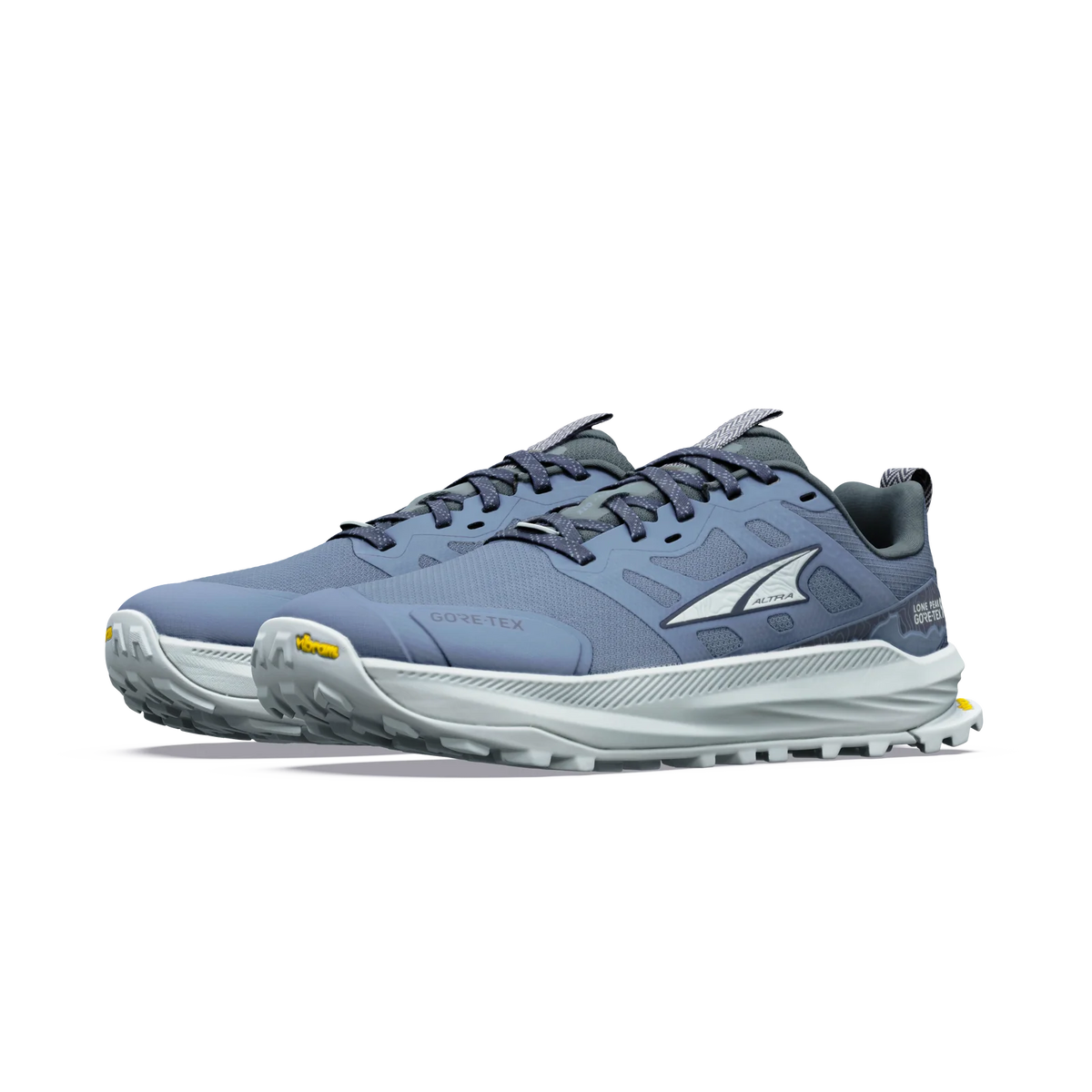 Altra Damenlaufschuhe Lone Peak 9+ GTX, Flint Stone/Ice Flow/India Ink
