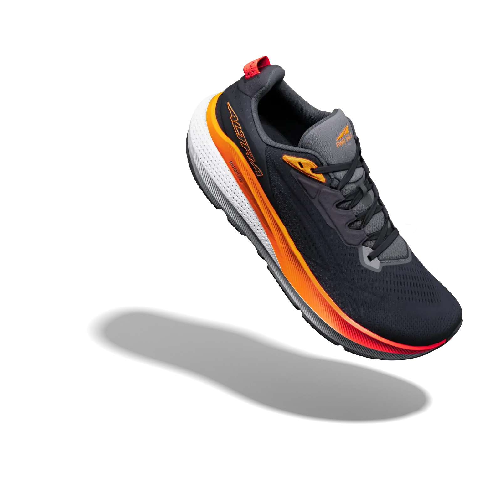 Altra Herrenlaufschuhe FWD VIA 2, Black/Orange Pop/Fiery Coral – Bild 