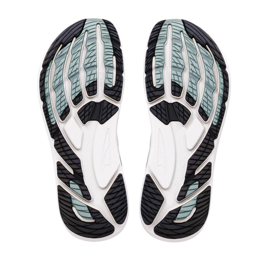 Altra Herrenlaufschuhe FWD Via 2, Vaporous Grey/Vaporous Gray/Green Milie – Rückansicht – weiß / 42