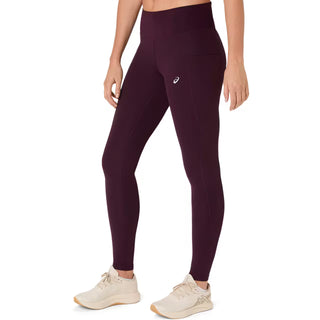 Asics Damenlaufhose Nagino Run Tight, Dark Aubergine