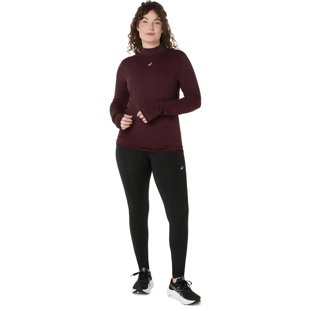 Asics Damenlaufhose Road Winter High Waist Tight, Performance Black – Bild 