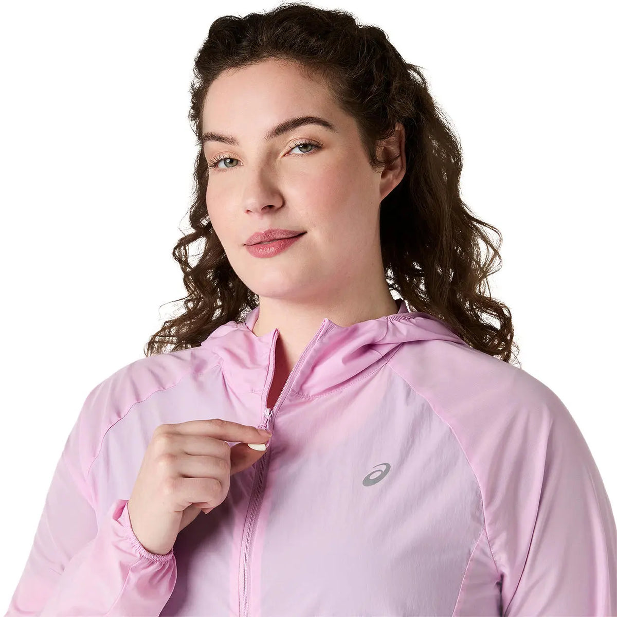 Asics Damenlaufjacke Road Packable Jacket,  Hazy Lilac – Bild 