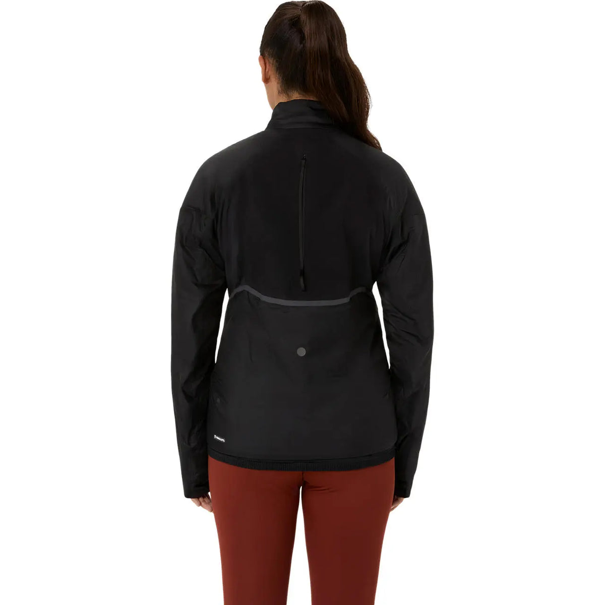 Asics Damenlaufjacke Road Winter Run Jacket, Performance Black – Bild 