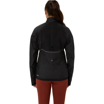 Asics Damenlaufjacke Road Winter Run Jacket, Performance Black
