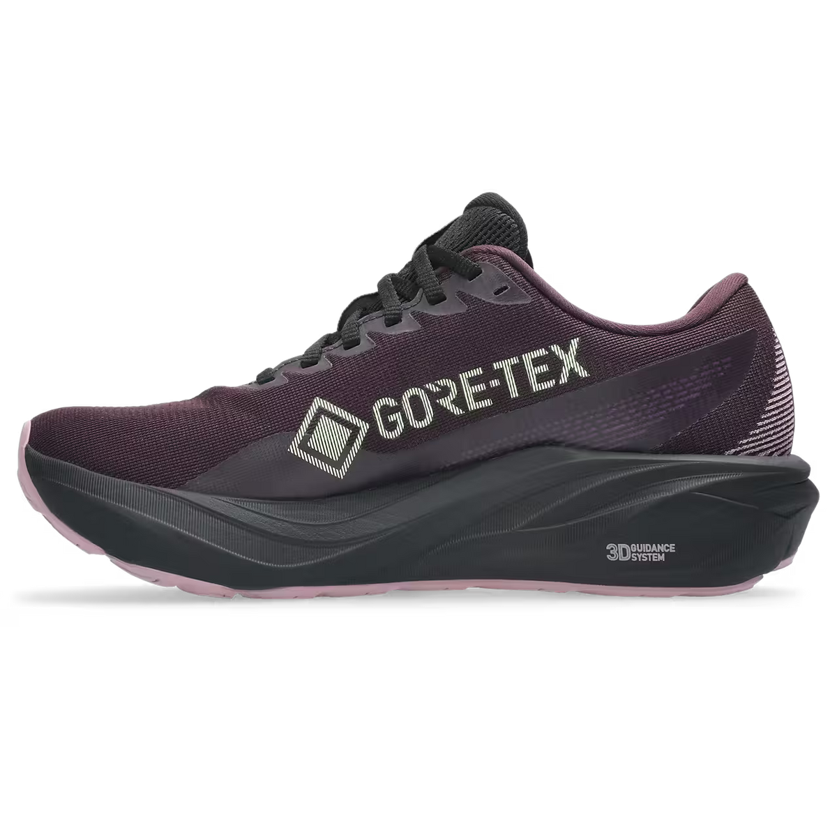 Asics Damenlaufschuhe GT-2000 15 GTX, Dark Aubergine/Black – Bild 