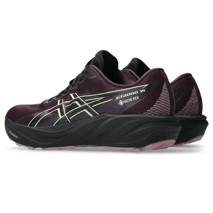 Asics Damenlaufschuhe GT-2000 15 GTX, Dark Aubergine/Black