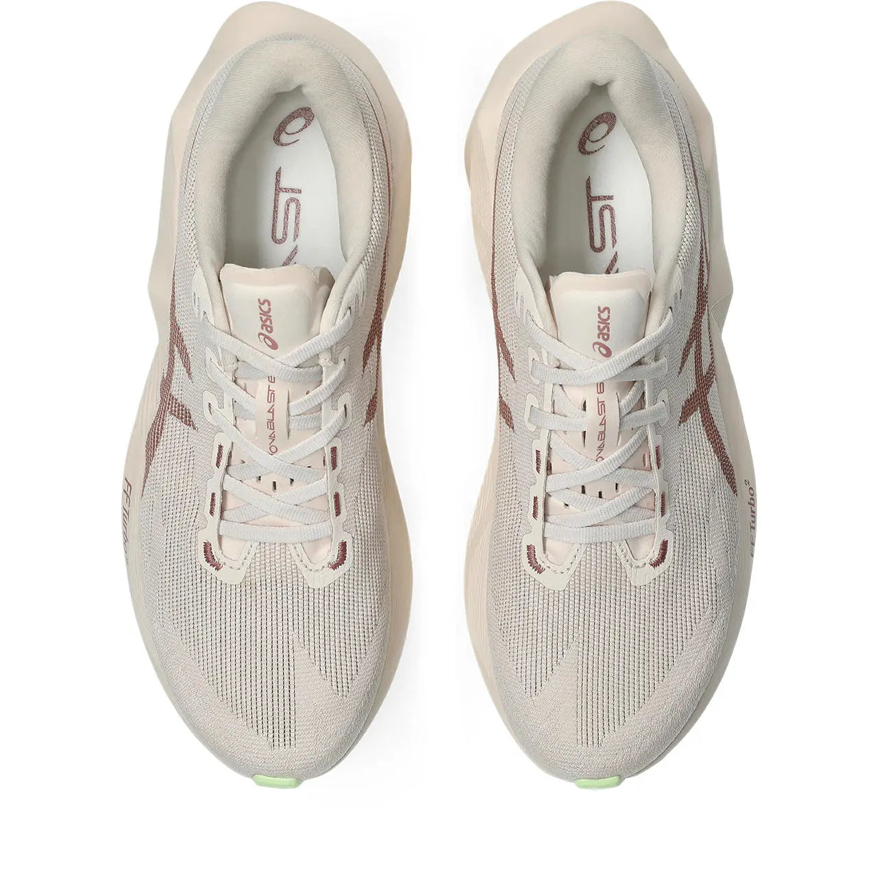 Asics Damenlaufschuhe Novablast 6, Rose Dust/Illuminate Yellow – Bild 