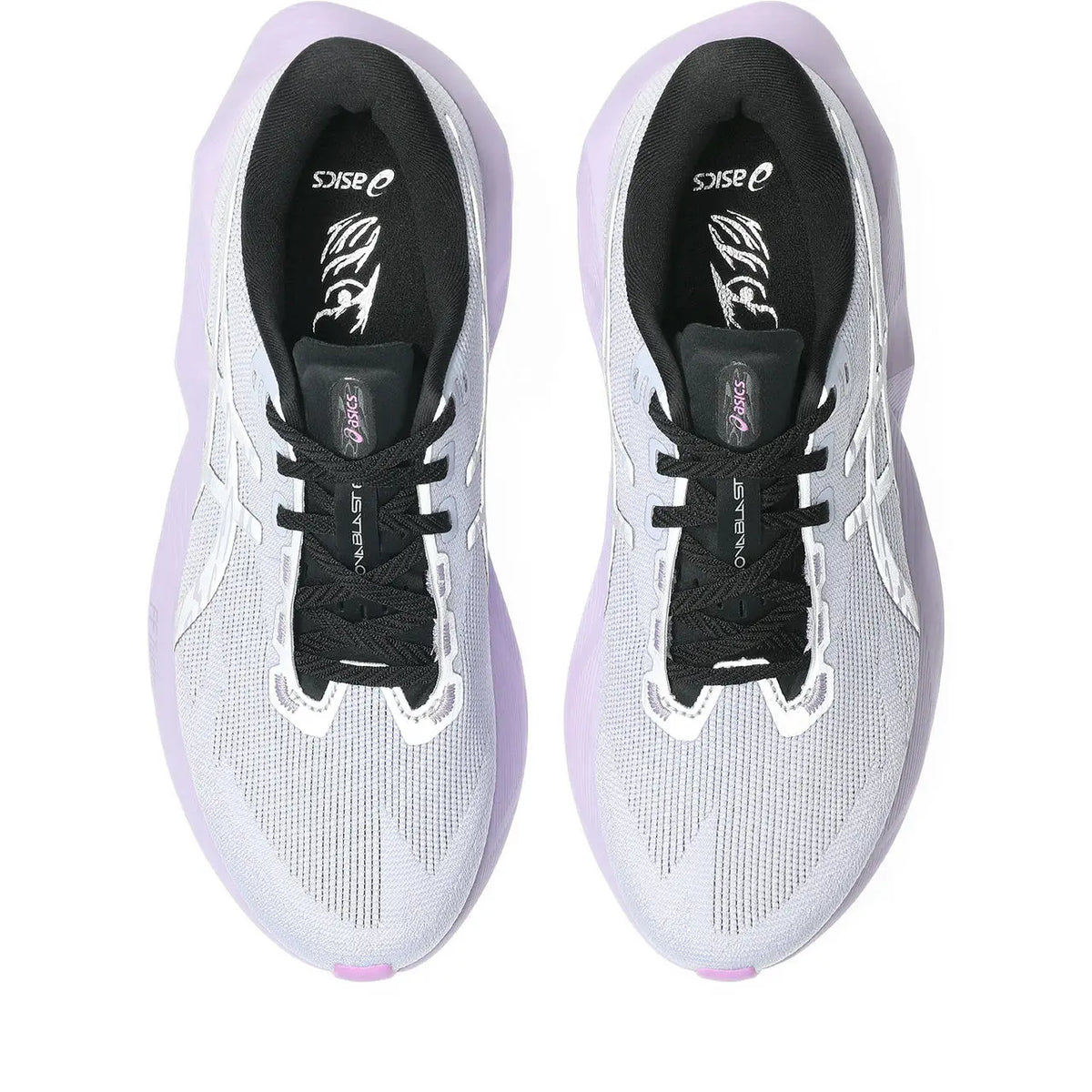 Asics Damenlaufschuhe Novablast 6 Lite-Show, Lite Show/Lavender Glow – Bild 