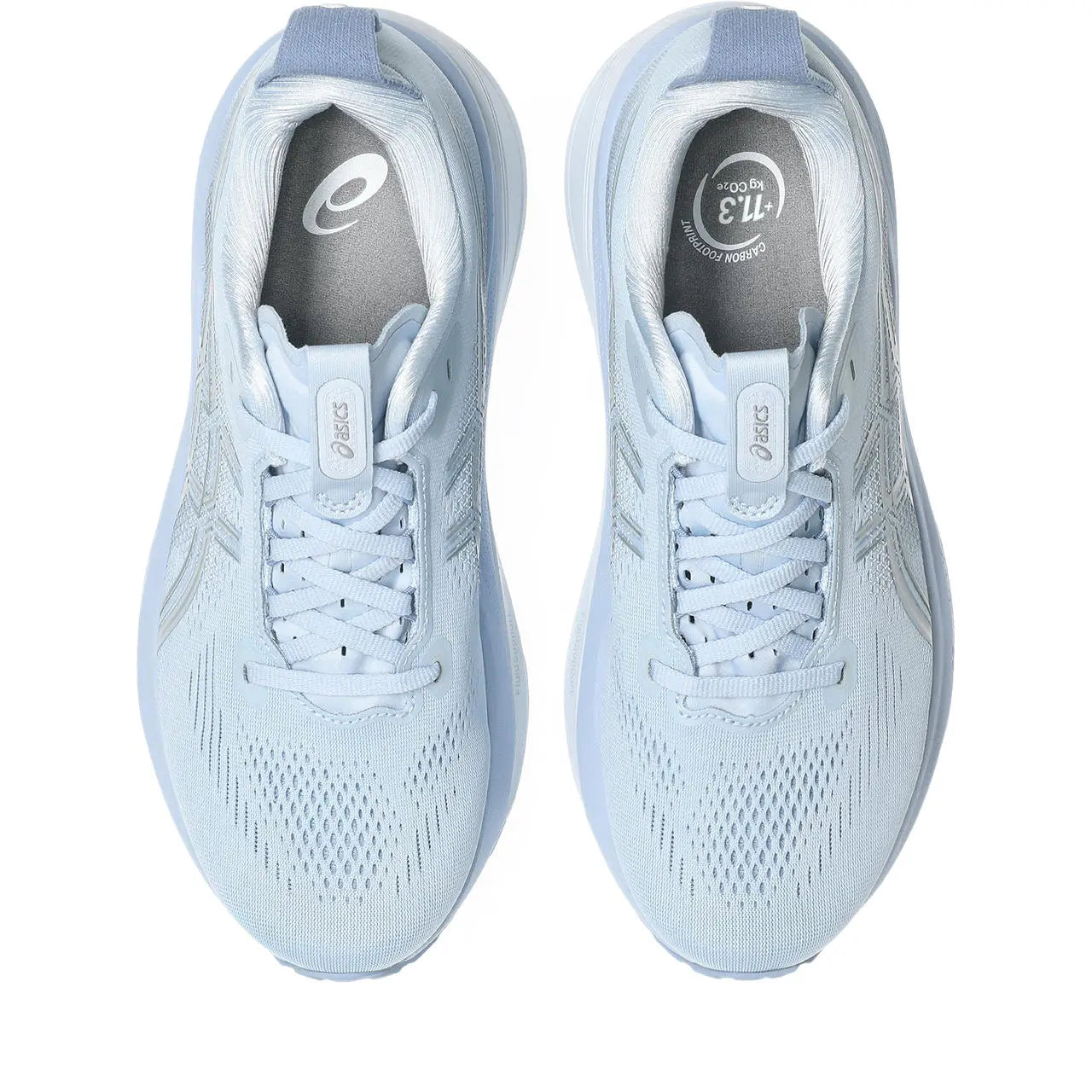 Asics Damenlaufschuhe Gel-Kayano 33, Solid Air/Soft Sky – Bild 