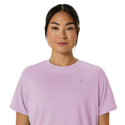 Asics Damenlaufshirt Core SS Top, Hazy Lilac
