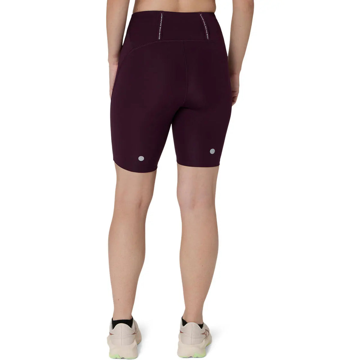 Asics Damenlaufshort Road High Waist 8 IN Sprinter, Dark Aubergine – Bild 