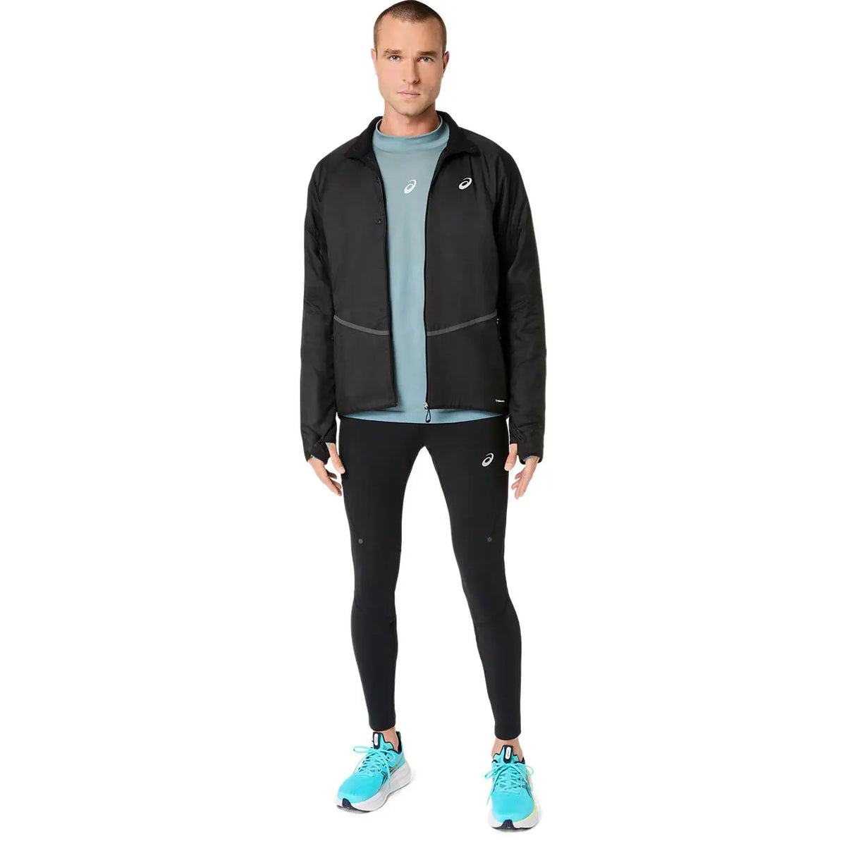 Asics Herrenlaufjacke Road Winter Jacket, performance black