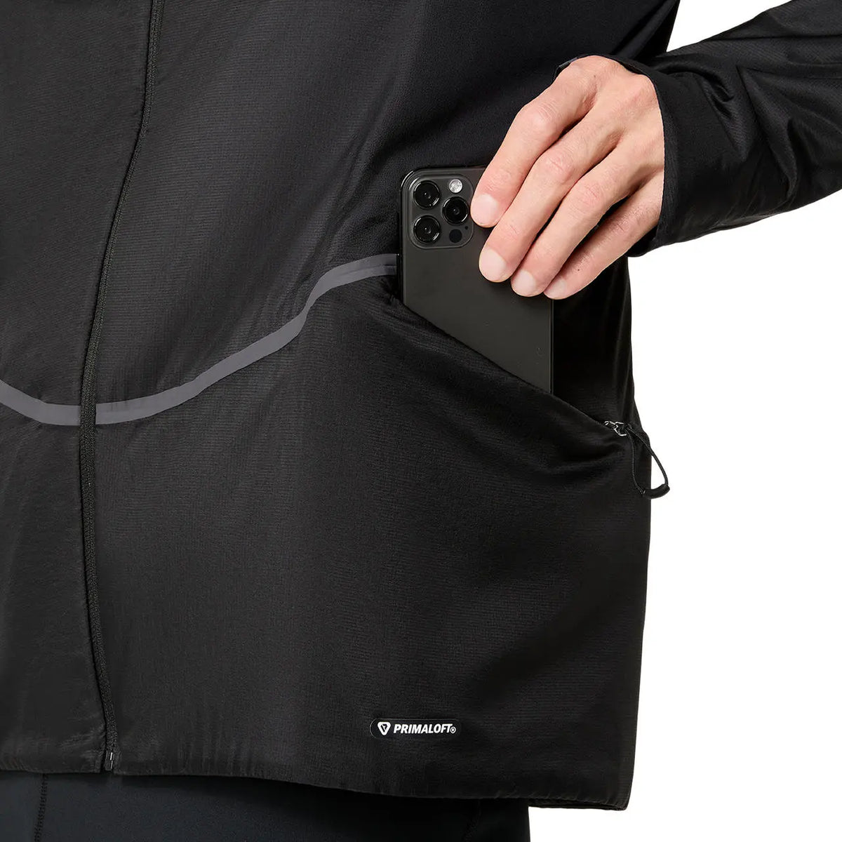 Asics Herrenlaufjacke Road Winter Jacket, performance black – Bild 