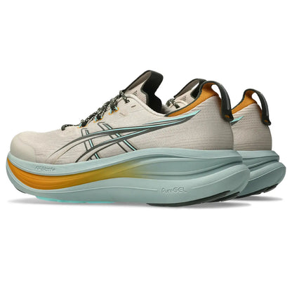 Asics Herrenlaufschuhe Gel-Nimbus 28 TR, Simply Taupe/Ocean Haze