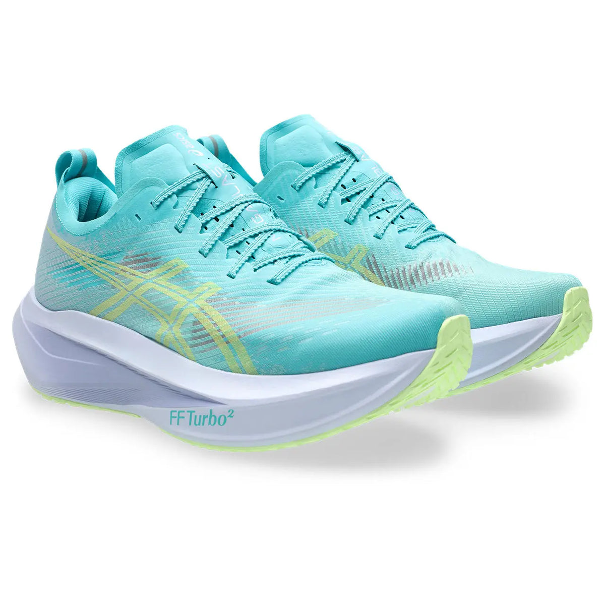 Asics Herrenlaufschuhe Megablast, Energy Aqua/Blue Fade