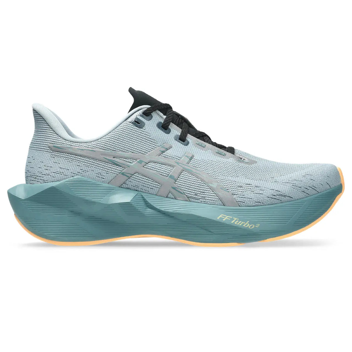 Asics Herrenlaufschuhe Novablast 6 Lite-Show, Lite Show/Orange Glow – Bild 