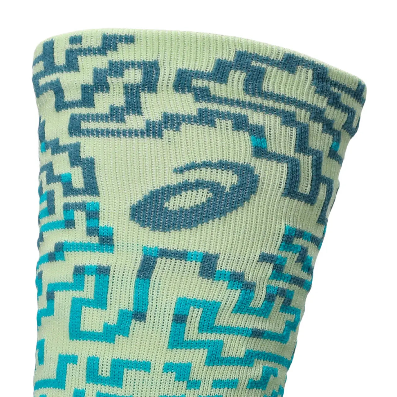 Asics Laufsocken Performance Run Sock Crew, Illuminate Yellow/Foggy Teal – Bild 