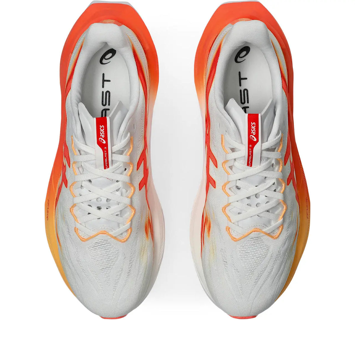 Asics Superblast 3, White/Orange Glow