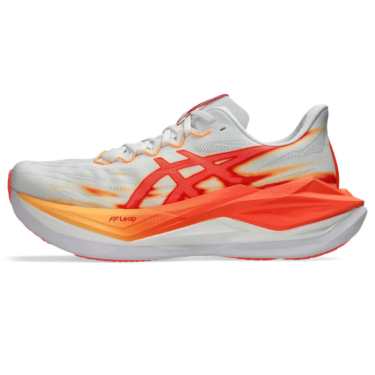 Asics Superblast 3, White/Orange Glow – Bild 