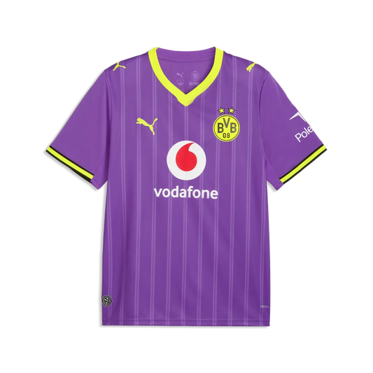BVB Herrenfußballshirt Third Jersey Replica 26/27 – lila / S