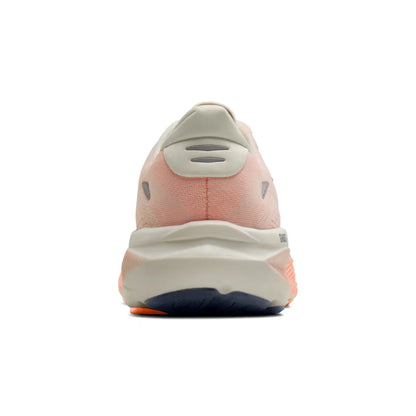 Brooks Damenlaufschuhe Ghost 18, Star White/Cyber Peach/Grey