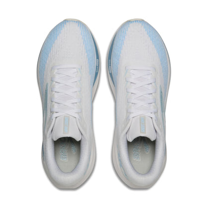 Brooks Damenlaufschuhe Ghost AMP, White/Blue/Metallic