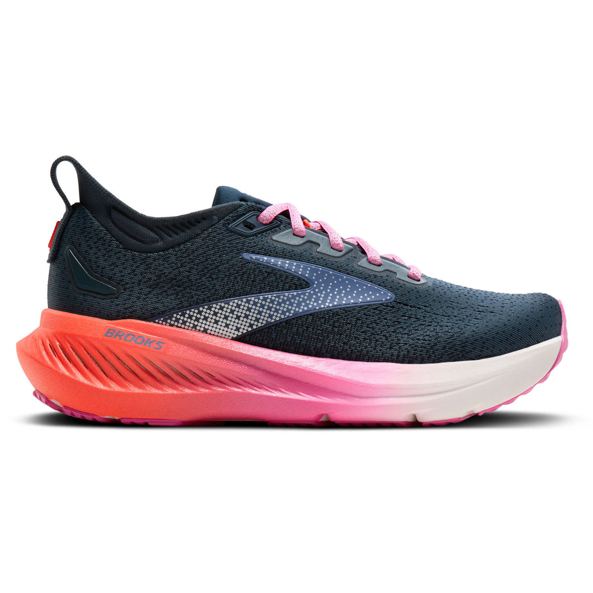 Brooks Damenlaufschuhe Glycerin 23, Sea/Strawberry/Coral