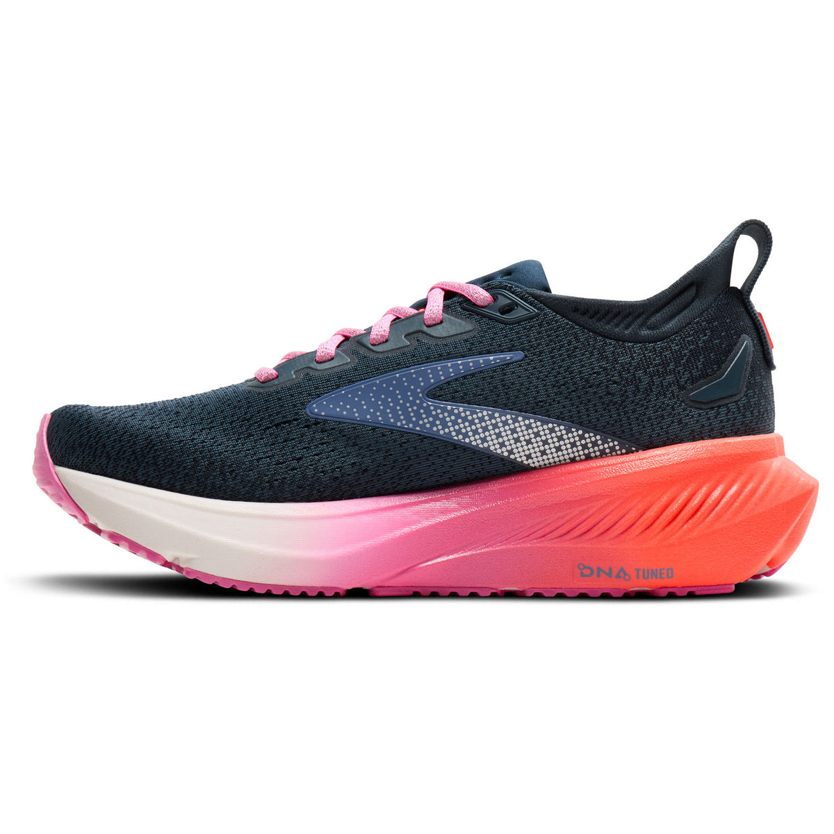 Brooks Damenlaufschuhe Glycerin 23, Sea/Strawberry/Coral – Bild 