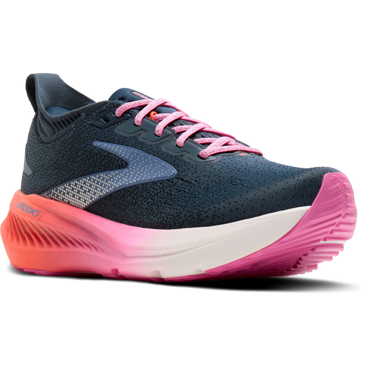 Brooks Damenlaufschuhe Glycerin 23, Sea/Strawberry/Coral – Bild 